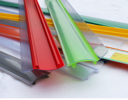 POP Display PVC Profile Extrusion Line Shelf Price Tag دستگاه اکستروژن