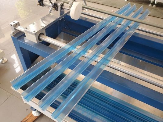 3 اکسترودر شفاف PVC مشخصات اکستروژن خط قفسه بلندگو دستگاه اکستروژن
